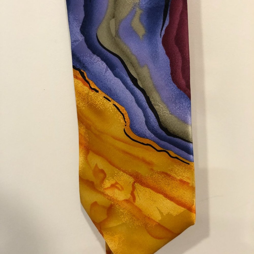 JERRY GARCIA "LIQUID TORSO" 100% SILK